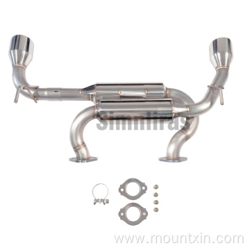 EXHAUST STAINLESS FOR 17-20 INFINITI Q60 CV37 3.0T